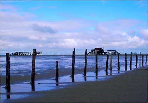 Strand von St. Peter-Ording - Silbermwe 2004