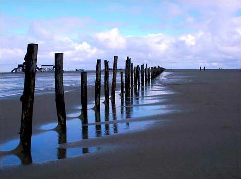 Strand von St. Peter-Ording - Silbermwe 2004